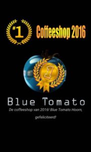 Blue Tomato coffeeshop van 2016